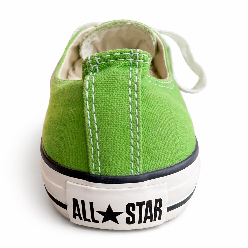 Converse Chuck Taylor All Star Low Top Green CTAS Men 9 Women 11 Sneakers - Picture 4 of 5